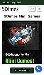 5Dimes App Screenshot