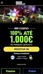 888 casino App Screenshot
