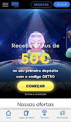 888 casino App Screenshot