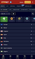 AccessBET App Screenshot