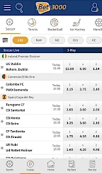 Bet3000 App Screenshot