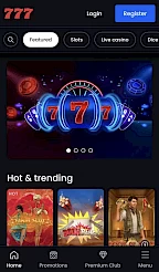 Bet777 App Screenshot