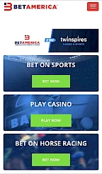 BetAmerica App Screenshot