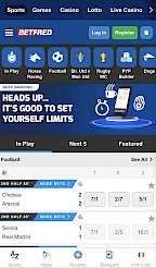 Betfred App Screenshot