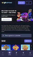 BetNeptune App Screenshot