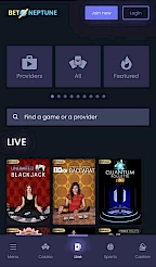 BetNeptune App Screenshot