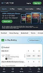 Betvictor App Screenshot