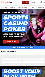 Bovada App Screenshot