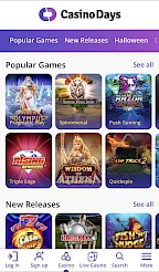 Casino days App Screenshot