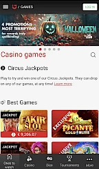 Circus App Screenshot