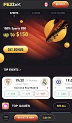 FEZbet App Screenshot