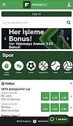 Forvetbet App Screenshot