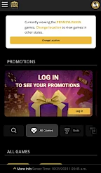 Golden Nugget App Screenshot