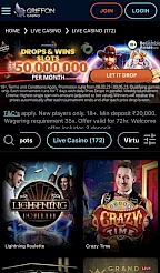 Griffon Casino App Screenshot