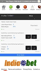 India 24 bet App Screenshot