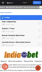 India 24 bet App Screenshot