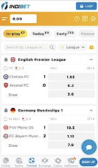 Indibet App Screenshot