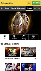 Interwetten App Screenshot