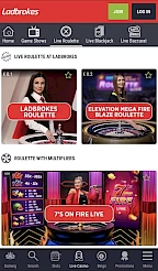 Ladbrokes App Screenshot