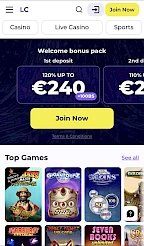 LightCasino App Screenshot