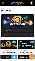 Lottostar App Screenshot