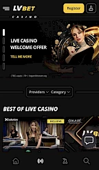 LVBet App Screenshot