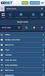 Mobilebet App Screenshot
