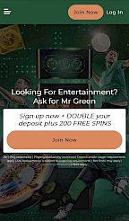 Mr Green App Screenshot