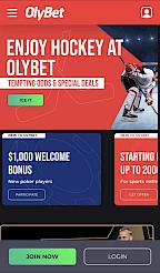 OlyBet App Screenshot