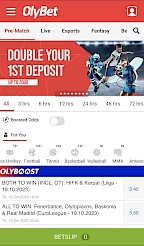 OlyBet App Screenshot