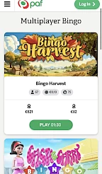 Paf Betting App Screenshot