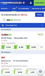 Parions Sport App Screenshot