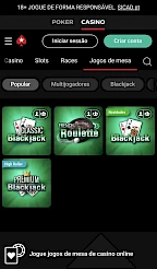 PokerStars App Screenshot