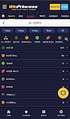 Princessbet App Screenshot