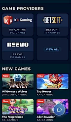 Punt casino App Screenshot