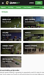 QuinnBet App Screenshot