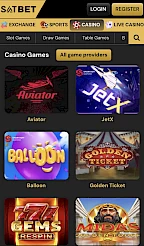 Satbet App Screenshot