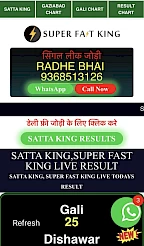 Satta king App Screenshot