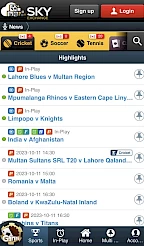 Skyexchange bet App Screenshot