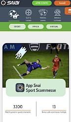 Snai App Screenshot