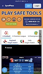 SportPesa App Screenshot
