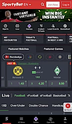 SportyBet App Screenshot