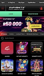 Supabets App Screenshot