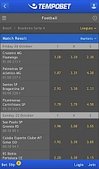 Tempobet App Screenshot