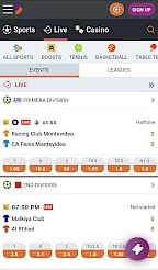 TonyBet App Screenshot